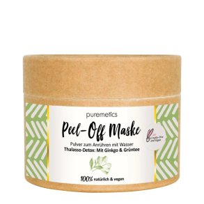 puremetics - Peel-Off Mask Ginkgo & Green Tea