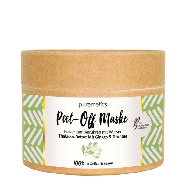 puremetics - Peel-Off Maske Ginkgo &amp; Green Tea