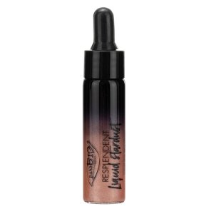 puroBIO Cosmetics - Liquid Stardust Highlighter Pink Gold 02