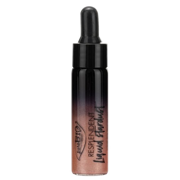 puroBIO Cosmetics - Liquid Stardust Highlighter Pink Gold 02