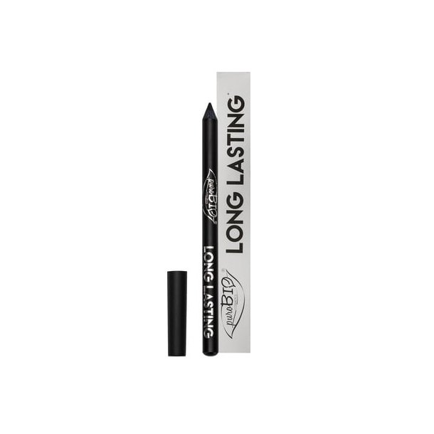 puroBIO Cosmetics -  Long Lasting Eyeliner mat Black 01