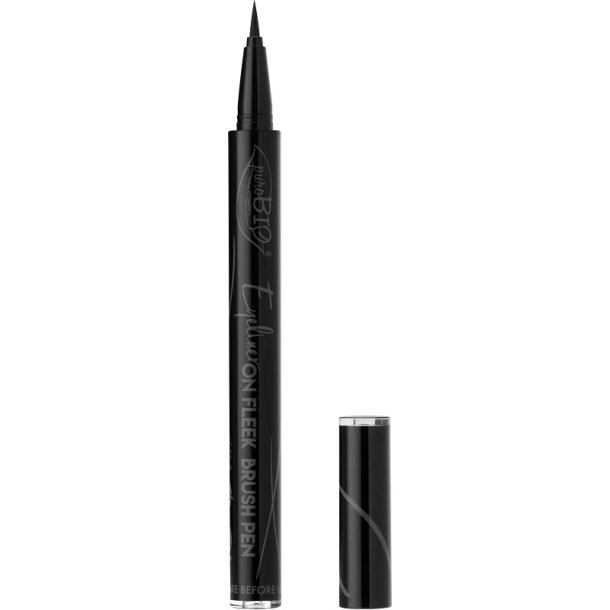 puroBIO Cosmetics - Eyeliner "on fleek" brush pen - sort 