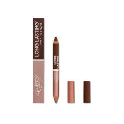 puroBIO Cosmetics - Long Lasting eyeduo pencil satin pink &amp; mat warm brown 103