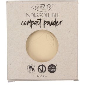 puroBIO Cosmetics - Compact Powder Matte Finish T01 - Refill