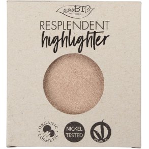 puroBIO Cosmetics - Highlighter Glow Finish Champagne 01 - Refill