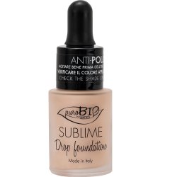 puroBIO Cosmetics -  Sublime drop foundation spf10 -  00