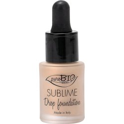 puroBIO Cosmetics -  Sublime drop foundation spf10 -  01
