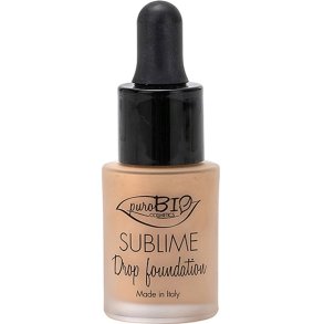 puroBIO Cosmetics -  Sublime drop foundation spf10 -  03