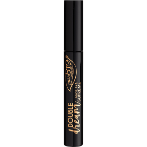 puroBIO Cosmetics - Mascara Double Dream Supreme - Sort 