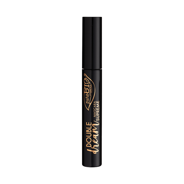 puroBIO Cosmetics - Mascara Double Dream Supreme - Sort 