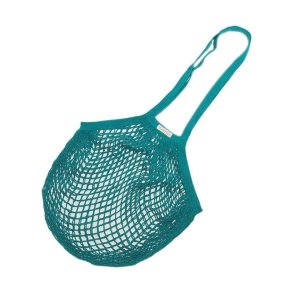 RESTPARTI - BOWEEVIL indkbsnet med lange hanke i petrol