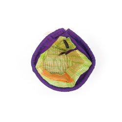 Rice &amp; Carry -  Stor Rygskpose med indvendig nglesnor