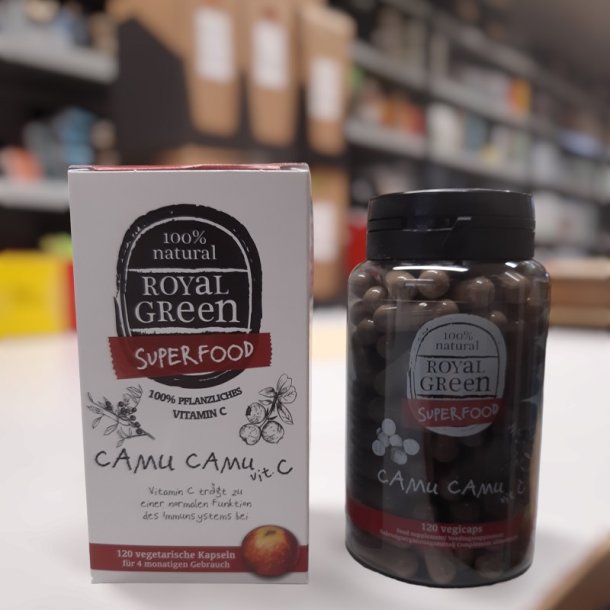 Royal Green - Camu Camu Vegan 120 stk. kapsler