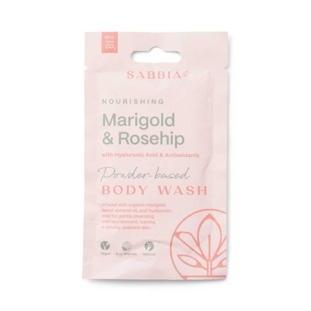 SABBIA - DIY kologisk Body Wash - Marigold &amp; Rosehip