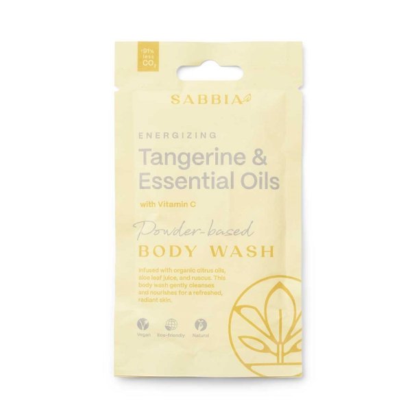 SABBIA - DIY kologisk Body Wash - Tangerine &amp; &amp; Essential Oils