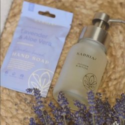 SABBIA - DIY organic hand soap - Lavender &amp; Aloe Vera