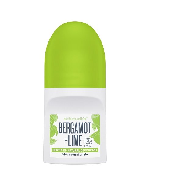 schmidts naturals - Roll-On Deodorant Bergamot + Lime 