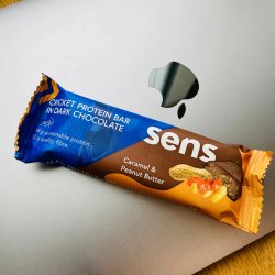 sens - Cricket protein bar - Dark Chocolate - Caramel &amp; Peanut Butter