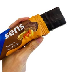 sens - Cricket protein bar - Dark Chocolate - Caramel &amp; Peanut Butter