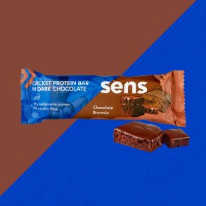 sens - Cricket protein bar - Dark Chocolate - Chocolate Brownie