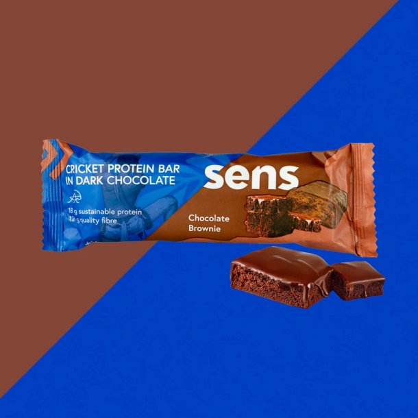 sens - Cricket protein bar - Dark Chocolate - Chocolate Brownie