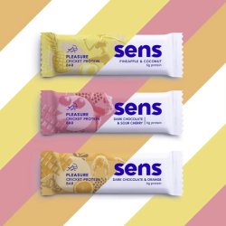 sens - Cricket protein bar - Dark Chocolate &amp; Sour Cherry