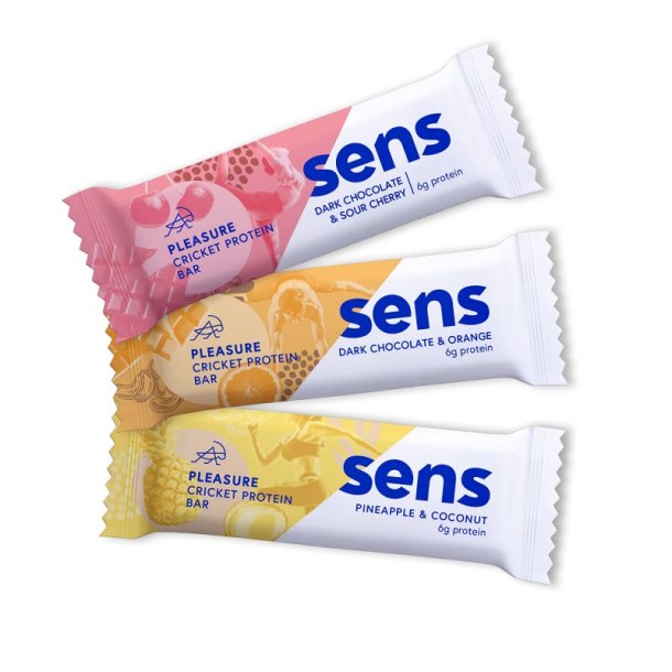 sens - Cricket protein bar - smagspakke