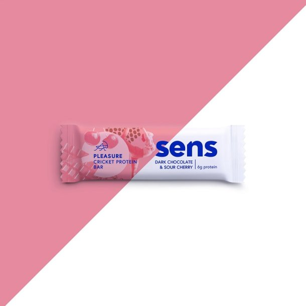 sens - Cricket protein bar - Dark Chocolate &amp; Sour Cherry