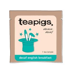 teapigs - decaf english breakfast tea - abraca decaf