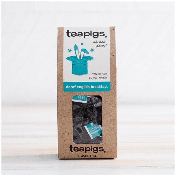 teapigs - decaf english breakfast tea - abraca decaf