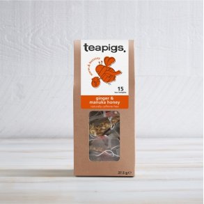 teapigs - Ginger & manuka honey tea - warm & buzzzzy