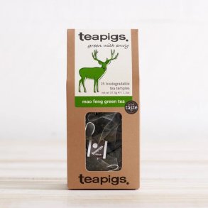 teapigs - organic mao feng green tea - green with envy