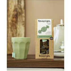 teapigs - organic peppermint leaves tea - minty fresh 