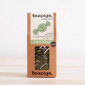 teapigs - organic peppermint leaves tea - minty fresh 