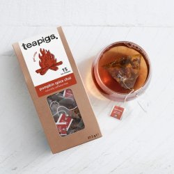 teapigs - pumpkin spice chai tea - sooo chocolatey
