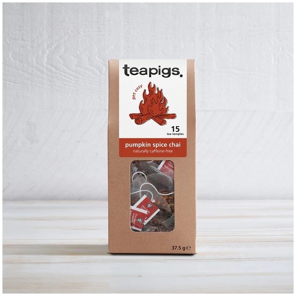 teapigs - pumpkin spice chai tea - sooo chocolatey