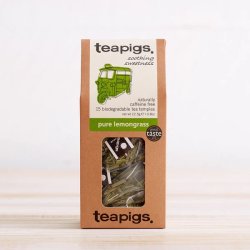 teapigs - pure lemongrass tea - soothing sweetness