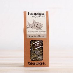 teapigs - silver tips white tea - the great white