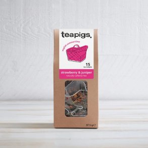 teapigs - Strawberry & Juniper tea - english summertime