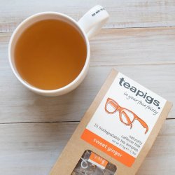 teapigs - sweet ginger tea - in-your-face feisty