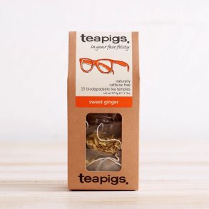 teapigs - sweet ginger tea - in-your-face feisty