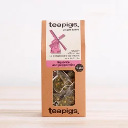 teapigs - liquorice &amp; peppermint tea - sweet treat