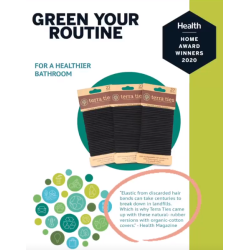 terra ties - Eco-friendly Hair Elastic in Black