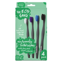 THE ECO GANG - Toothbrushs Sensitive - 4-pack