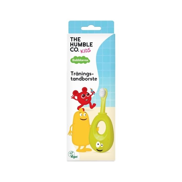THE  HUMBLE CO. - Babblarna kids - tandborste 0-2 �r - Lime