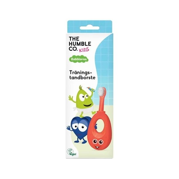 THE  HUMBLE CO. - Babblarna kids - tandborste 0-2 �r - r�d
