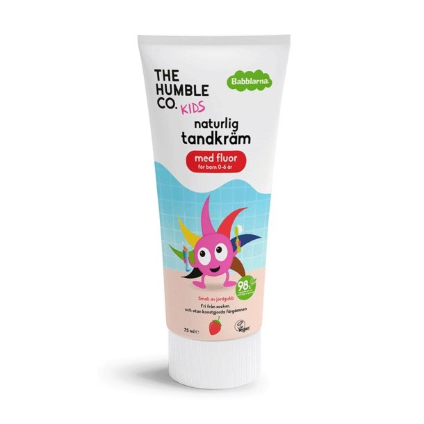 THE  HUMBLE CO. - Babblarna Kids - barntandkr�m - jordgubbe