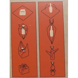 UDGR - Rice &amp; Carry - Firkantet Furoshiki - Small