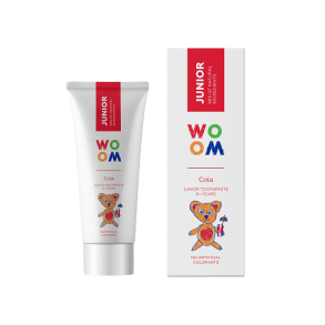 WOOM JUNIOR - Tandkrm fr barn med Colasmak +6 r 