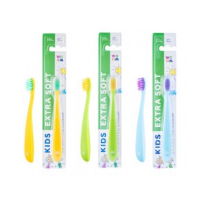 WOOM - Kids Tandborste Extra Soft 2-6 r